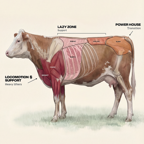 Cow Anatomy & Beef Flavor: A Scientific Guide for Smarter Meat Lovers